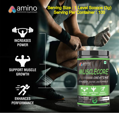 Musclecore Creatine (Unflavoured)