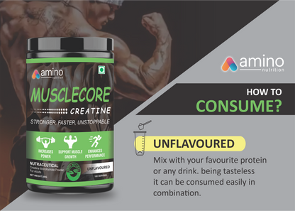 Musclecore Creatine (Unflavoured)