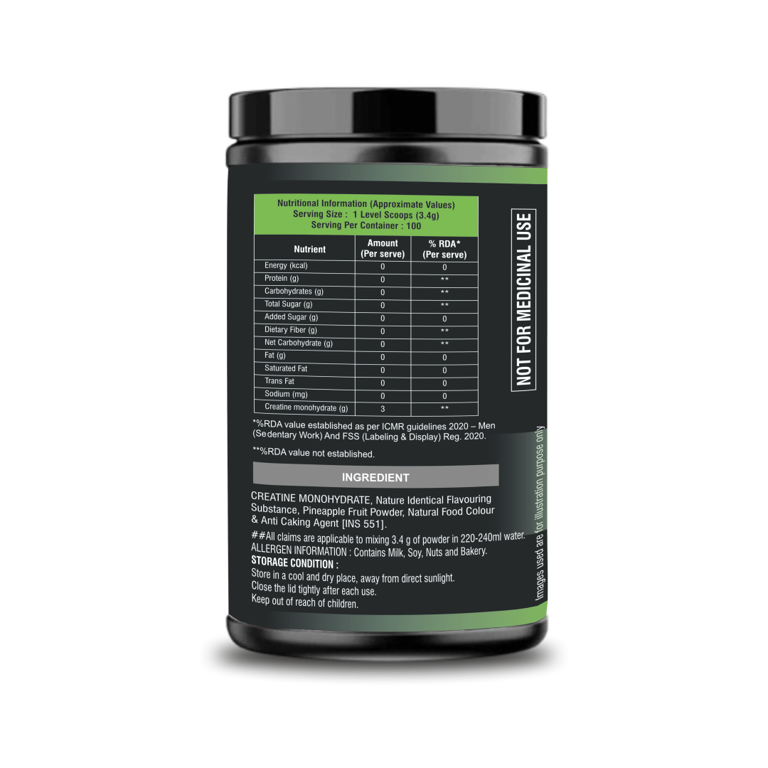 Musclecore Creatine (Pineapple Flavour)
