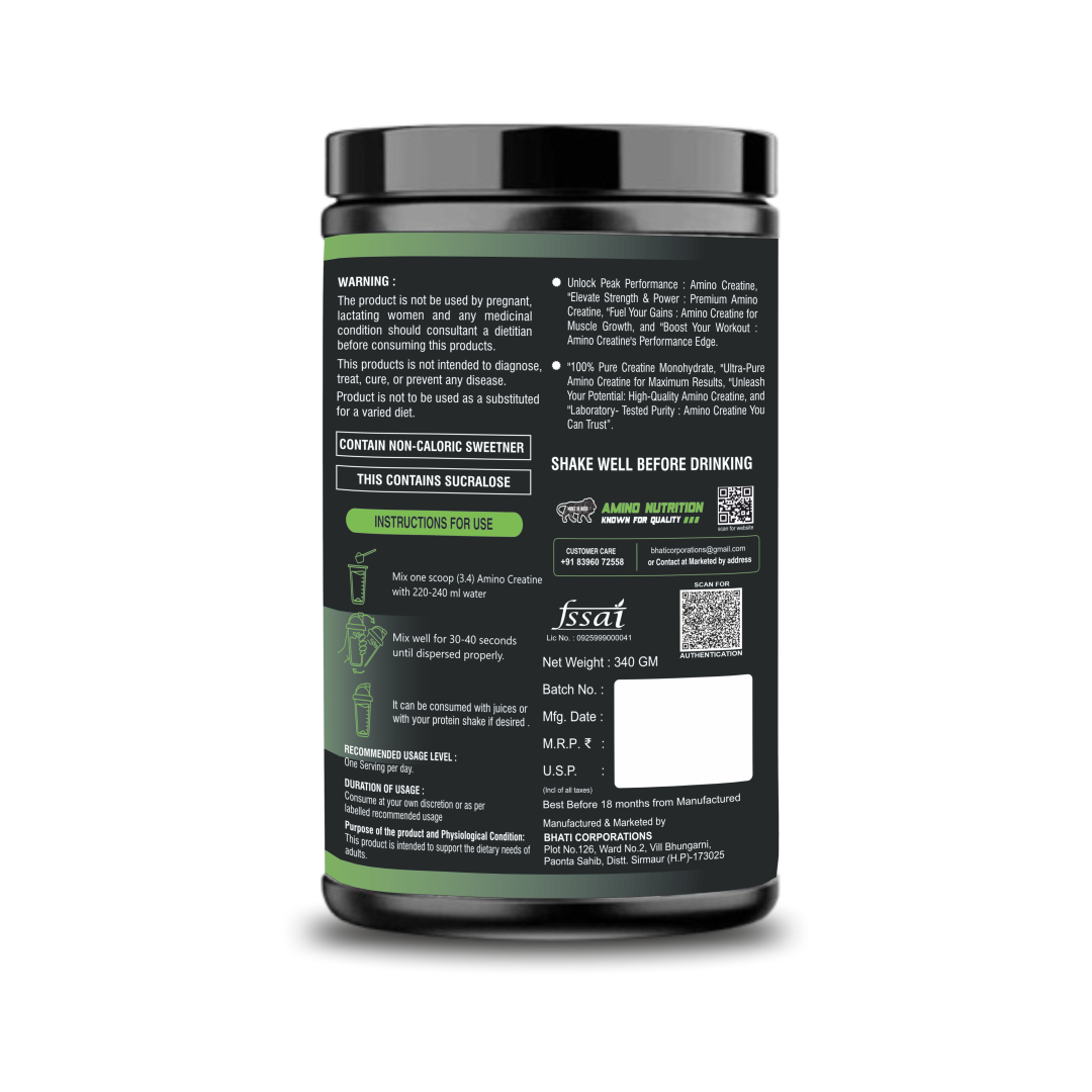 Musclecore Creatine (Pineapple Flavour)