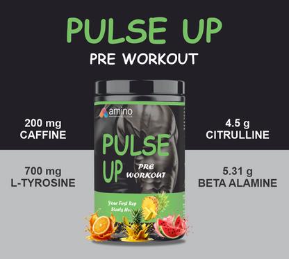 Pulse Up Pre-Workout (Orange Flavour)