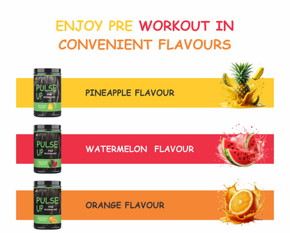 Pulse Up Pre-Workout (Orange Flavour)