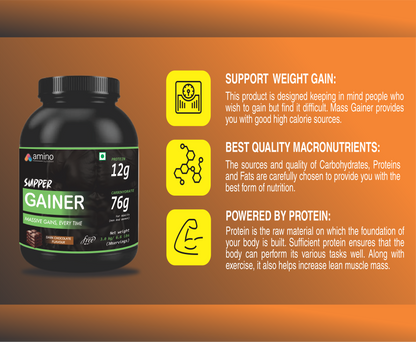 Super Gainer (Dark Chocolate Flavour)