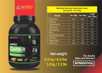 Super Gainer (Kufi Flavour)