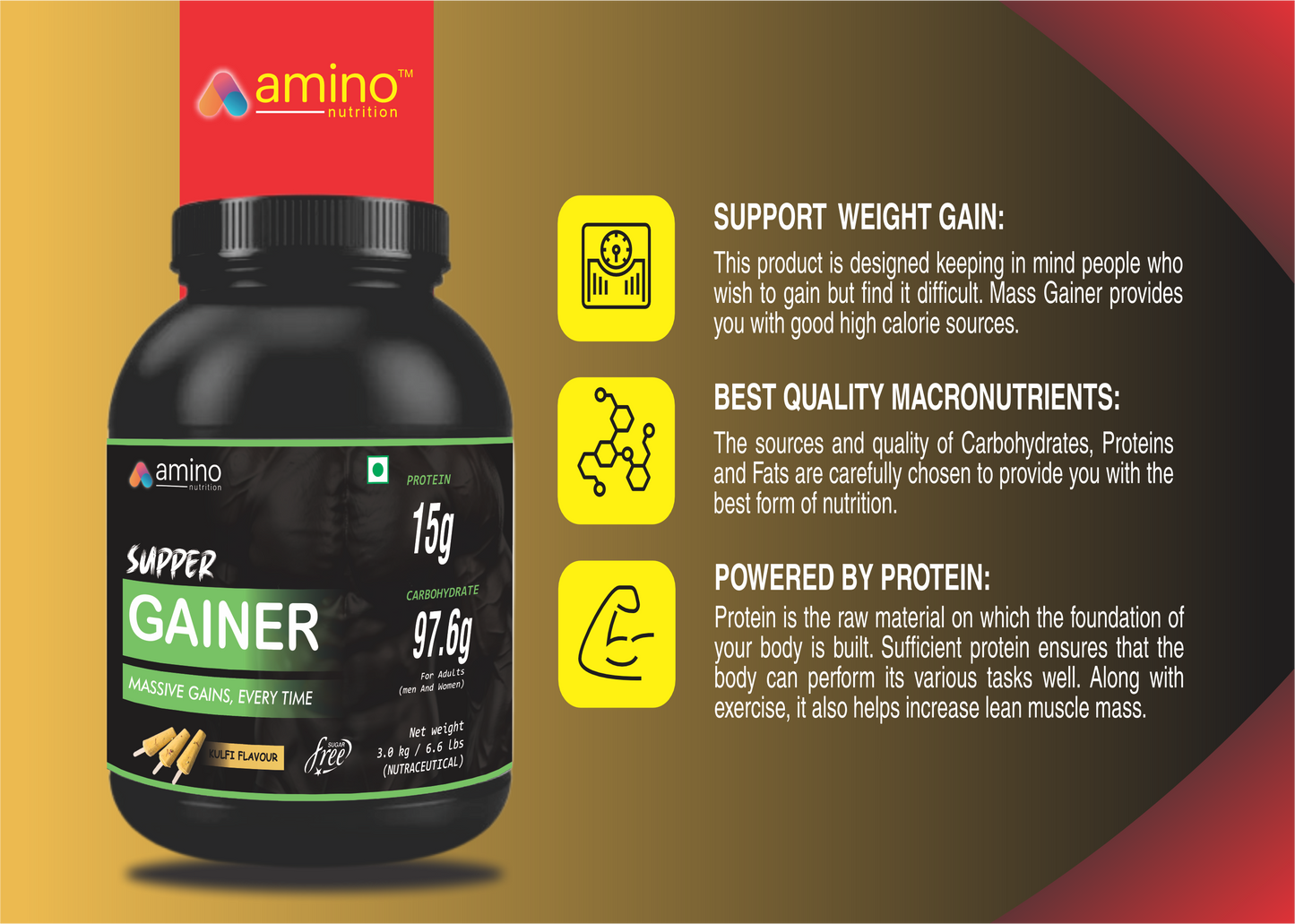 Super Gainer (Kufi Flavour)